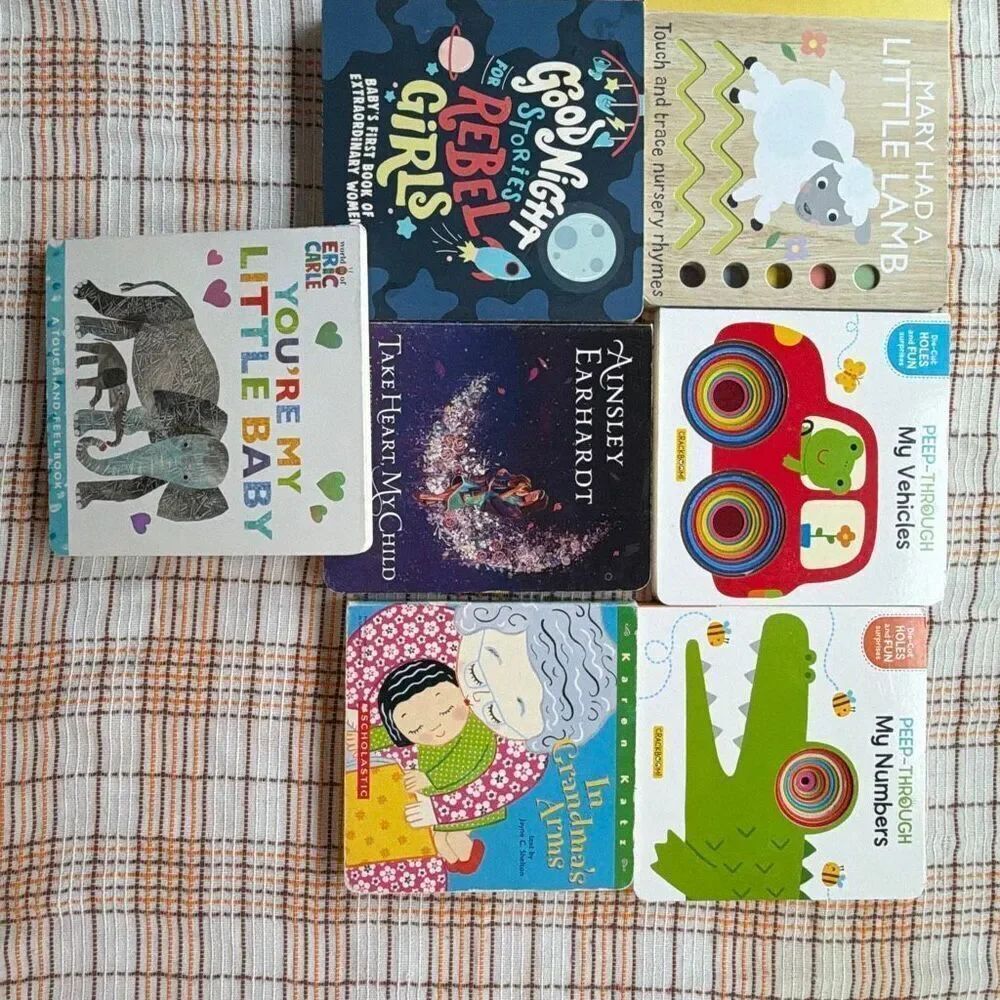 Eric Carle Baby Board Books Set 7